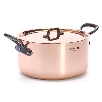 Garnek z pokrywką 5,4 l INOCUIVRE TRADITION - DE BUYER 