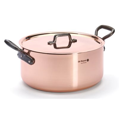 Garnek z pokrywką 8 l INOCUIVRE TRADITION - DE BUYER