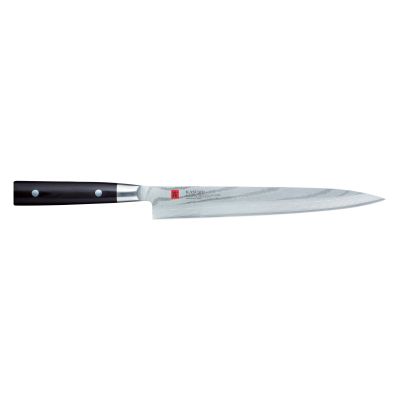 Nóż japoński Sashimi dł. 24 cm stal damasceńska DAMASCUS - KASUMI