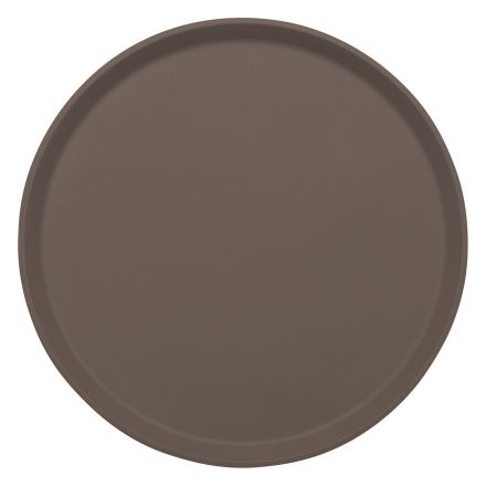 Taca Treadlite okrągła 35,5 cm brązowa - CAMBRO