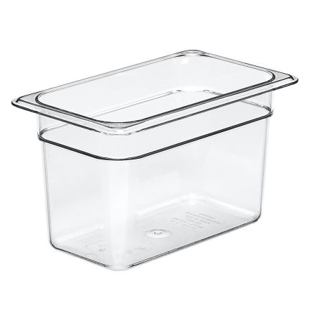 Pojemnik z poliwęglanu GN 1/4 przezroczysty wys. 15 cm - CAMBRO