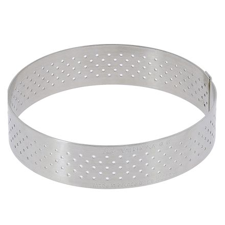Rant cukierniczy okrągły perforowany śr. 6,5 cm - DE BUYER