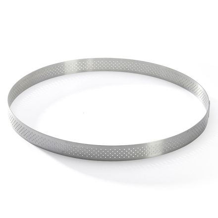 Rant cukierniczy okrągły perforowany śr. 28,5 cm - DE BUYER