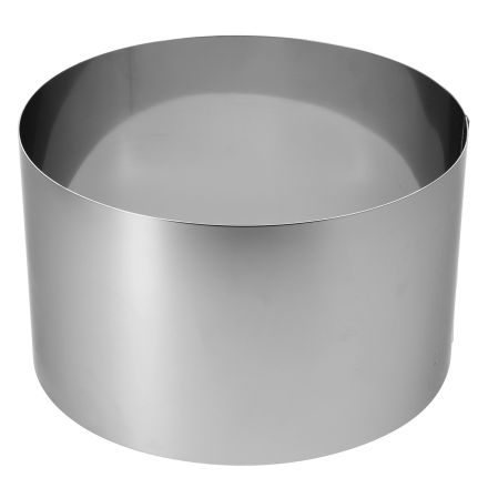 Rant cukierniczy okrągły wysoki śr. 24 cm - DE BUYER