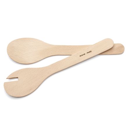 Zestaw łyżek do sałaty 25 cm B BOIS -  DE BUYER