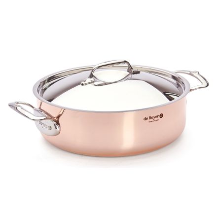Garnek do duszenia 28 cm PRIMA MATERA - DE BUYER
