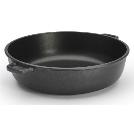 TWISTY Patelnia głęboka z dwoma uchwytami śr. 32 cm CHOC EXTREME - DE BUYER