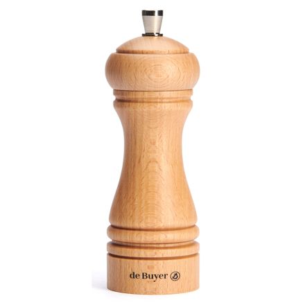 Młynek do pieprzu 14 cm naturalny JAVA - DE BUYER