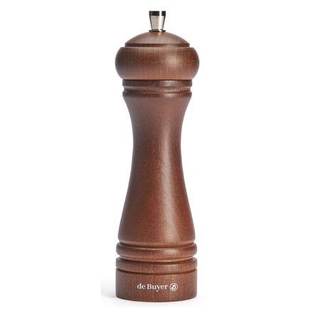 Młynek do pieprzu 18 cm ciemny brąz JAVA - DE BUYER