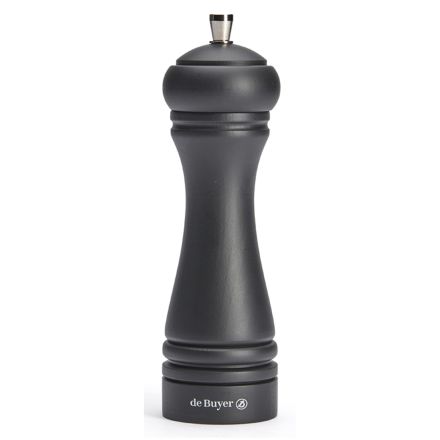 Młynek do pieprzu 18 cm czarny matowy JAVA - DE BUYER