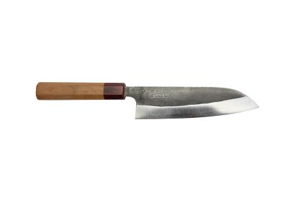 Nóż Santoku dł. 16,5 cm z laminowaną górą rączki BLACK HAMMER - KASUMI 