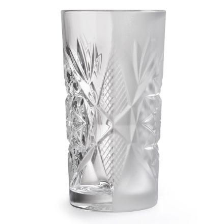 Szklanka Hobstar Half Sandblast Cooler 470 ml SIGNATURE 001 - Onis / Libbey