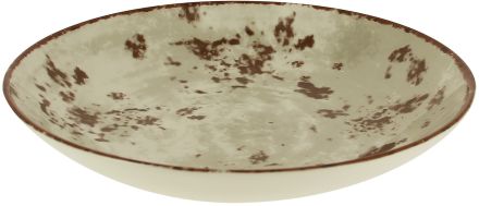 Talerz głęboki Coupe 26 cm szary PEPPERY  - RAK PORCELAIN