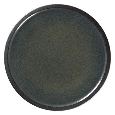 Talerz płaski 28 cm wulkaniczny EASE Rakstone - RAK PORCELAIN