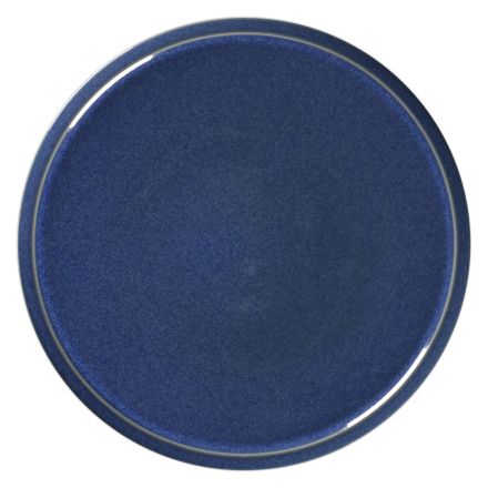 Talerz płaski 28 cm kobaltowy EASE Rakstone - RAK PORCELAIN
