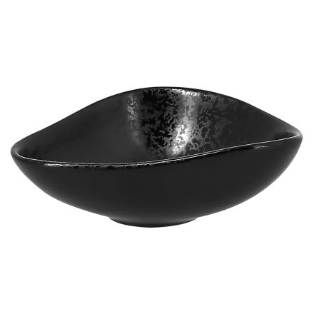 Miseczka 10 x 9 cm 80 ml, czarna  SUGGESTIONS Shaped - RAK PORCELAIN