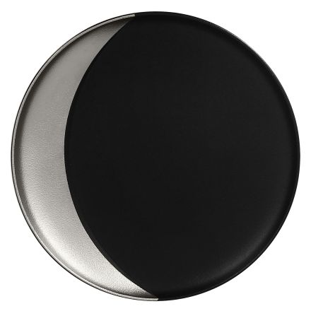 Talerz głęboki srebrny 24 cm METALFUSION  - RAK PORCELAIN