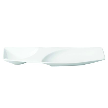 Talerz głęboki podwójny 53 x 30 cm MAZZA  - RAK PORCELAIN
