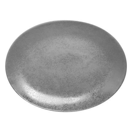 Talerz owalny 36 cm szary SHALE – RAK PORCELAIN 