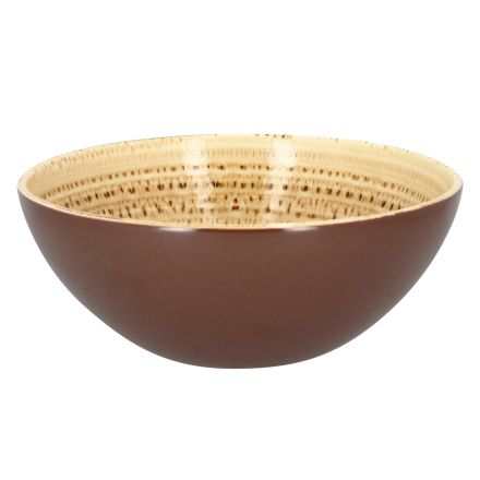 Miska 900 ml beżowa TWIRL – RAK PORCELAIN