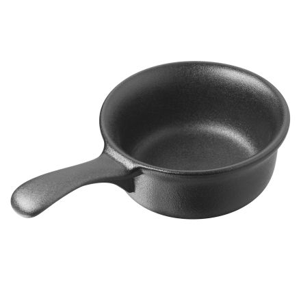Porcelanowa mini patelnia czarna  200 ml BELLE CUISINE NOIR - REVOL