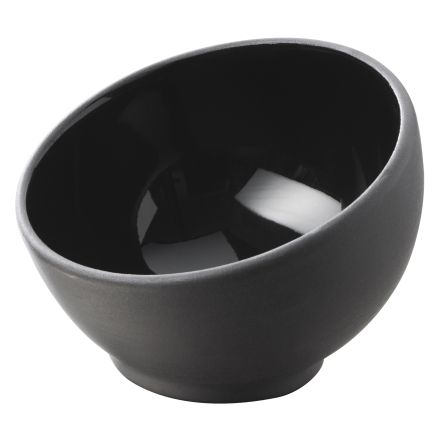 Miseczka asymetryczna poj. 40 ml czarna SOLID - REVOL