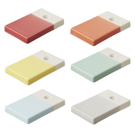 Zestaw 6 tacek 7 x 4,5 cm COLOR LAB - REVOL