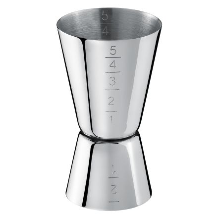 Miarka do alkoholu 20 - 40 ml stalowa - BAREQ