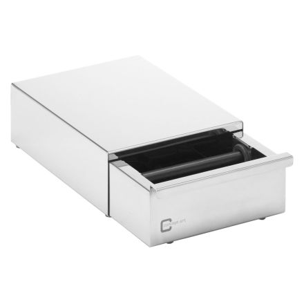 Odbijak do kolby z szufladą pod młynek lub ekspres, wys. 9 cm - BAREQ