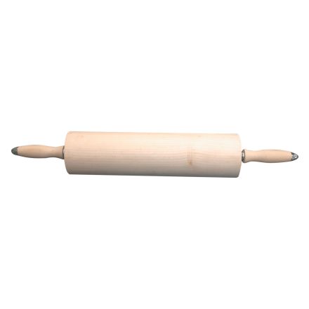 Wałek bukowy do ciasta na łożyskach kulkowych dł. 60 cm