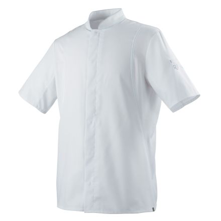 Bluza kucharska krótki rękaw biała rozm. XL BOLT - ROBUR