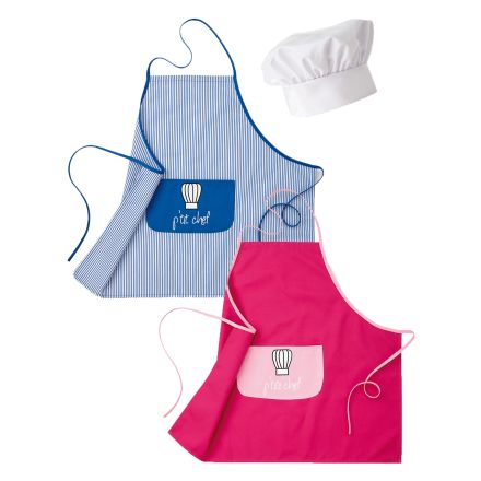 Fartuch dziecięcy, różowy KID-PACK - ROBUR