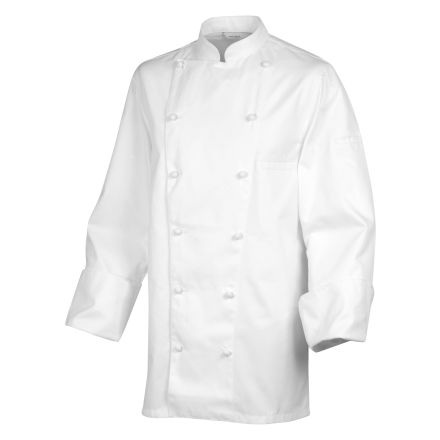 Bluza kucharska biała, długi rękaw rozm. L MONBLANC - ROBUR