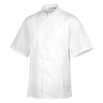 Bluza kucharska biała, krótki rękaw rozm. L SIAKA - ROBUR