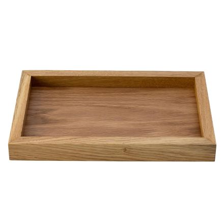 Taca dębowa 27x17x3 cm STRATOS - VERLO