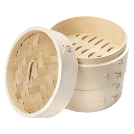 Sito bambusowe śr. 15 cm z pokrywą - VERLO