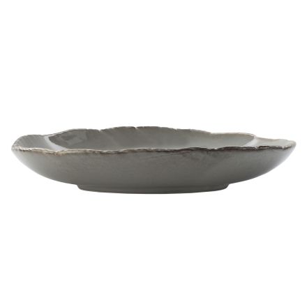 Talerz głęboki śr. 25 cm szary SAMTO - VERLO