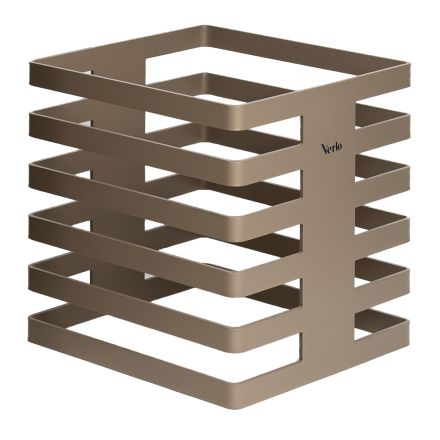 Kolumna stalowa wys. 22 cm taupe - VERLO