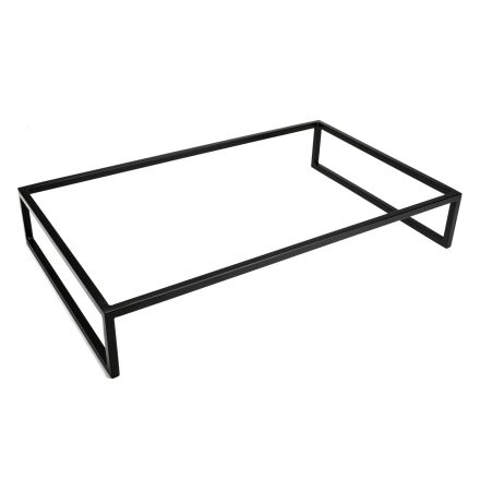 Podstawa ze stali GN 1/1 malowana czarna niska - VERLO