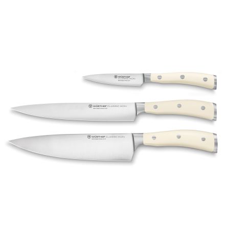 Zestaw 3 noży CLASSIC IKON CREME  - WÜSTHOF