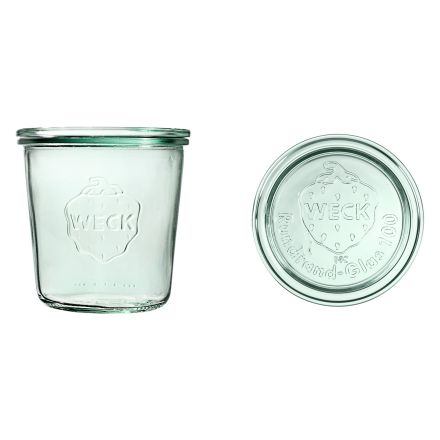 Słoik MOLD 580 ml z pokrywką - op. 6 szt - WECK