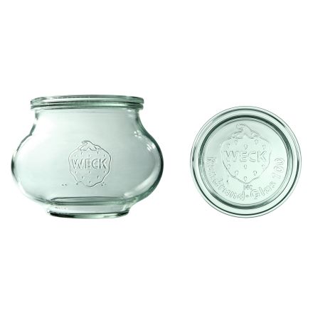 Słoik SCHMUCK 1062 ml z pokrywką - op. 4 szt - WECK